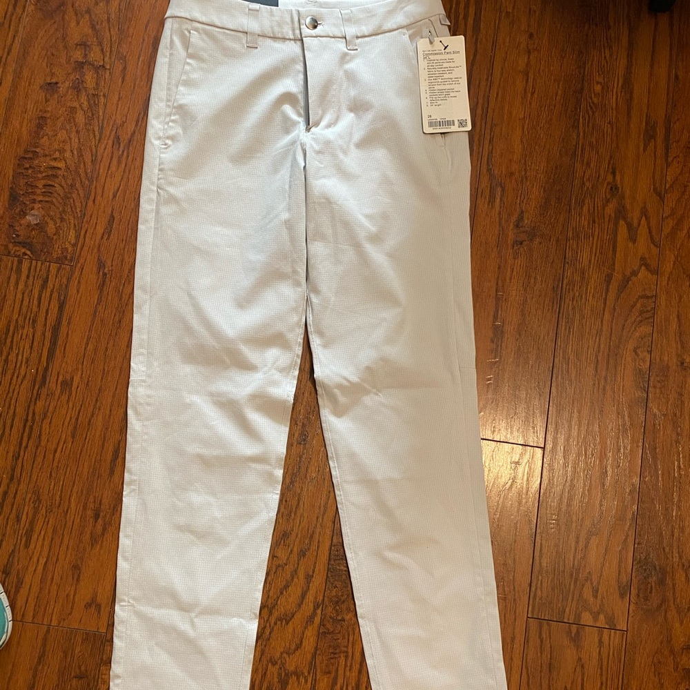 lululemon pants commission pants slim 34